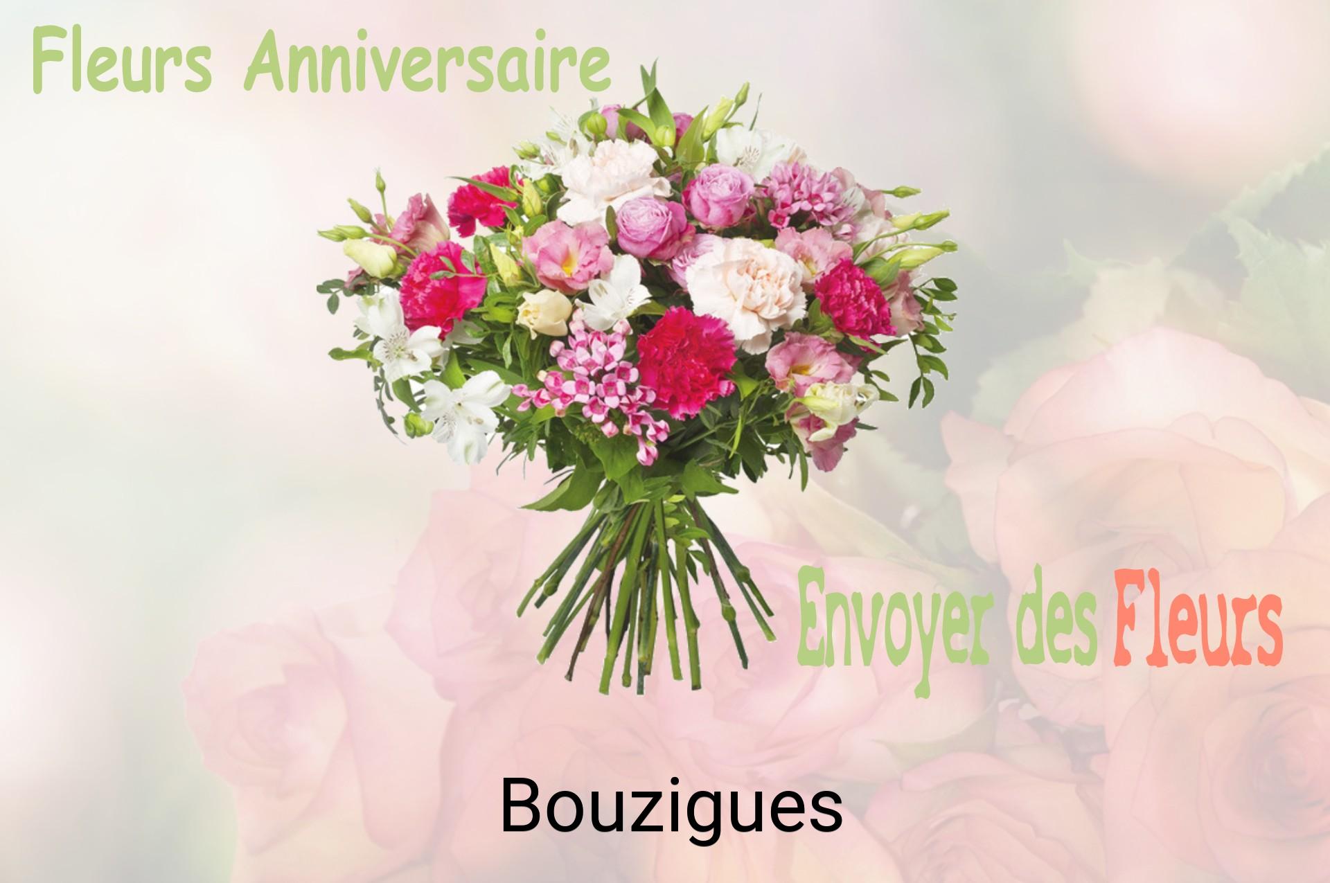 Bouquet de fleurs d’anniversaire livré à Bouzigues