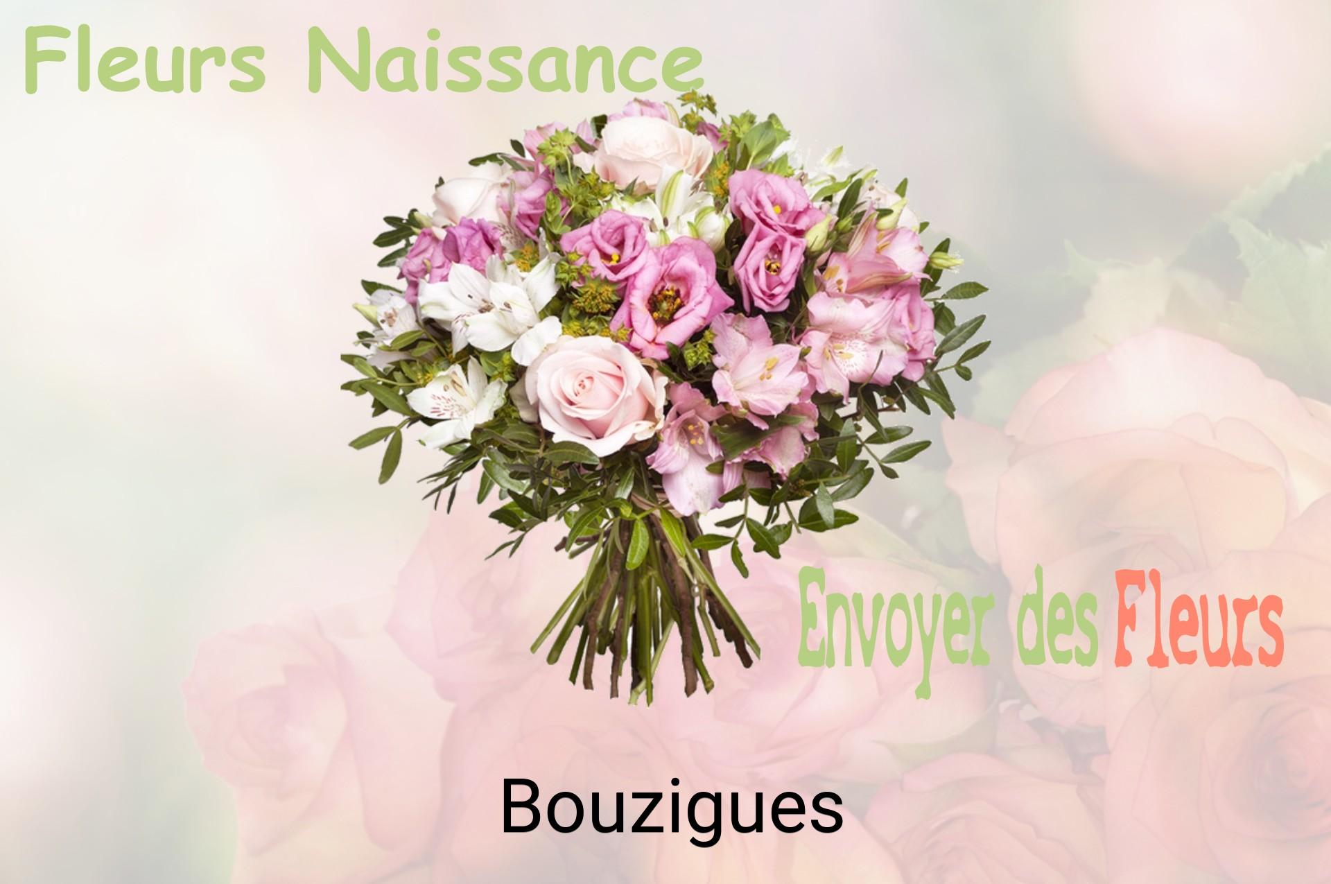 Bouquet de fleurs de naissance livré à Bouzigues